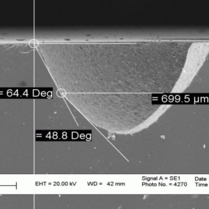 Controlled Erosion using Crystal Mark Micro Abrasive Processing